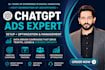 setup and manage chatgpt openai ads campaigns for your business growth