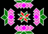 draw simple Kolangal
