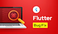 fix flutter bugs, flutter app bug fix, flutter fix, app development