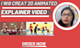 create 2d animated explainer video fun and engaging