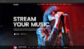 do music website design
