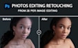 do portraits retouching photo editing image enhancement