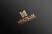 do a high resolution modern apartment logo design