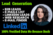 find active email contacts list and b2b sales linkedin leads database