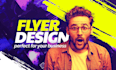 design awesome flyer, brochure, postcard, leaflet graphic design