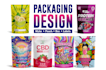 design premium mylar bag, pouch, box and packaging design