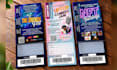 design an vertical ticket