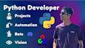 create python programs, automate tasks, and write scripts