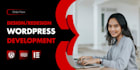 build wordpress website development, business website or wordpress blog website