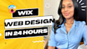 create  a wix website in 24 hours