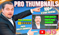 create professional eye catching youtube thumbnail