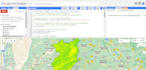 do geospatial analysis in google earth engine and arc map