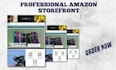 create stunning amazon storefront design or amazon storefront