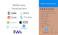 do flutter hybrid mobile app reactnative app development