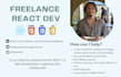 be your freelance react web developer