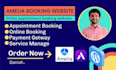 install amelia booking plugin and create an online appointment booking website