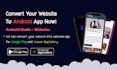 convert your website to android app using webview