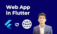 create a flutter web app