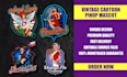 design retro vintage pinup girl logo in 24 hours