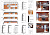 do interior design, kitchen design rendering mood board and shop drawings