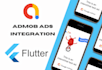 integrate admob ads in your flutter app