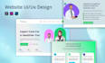 create custom website designs with UI UX expertise