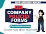 provide gdpr company policies, forms toolkit templates