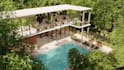 landscape design your rooftop garden, terrace, backyard 3d render