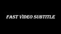 create subtitles for your video in english