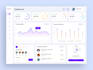 design dashboard ui, web app, CRM and admin panel ui