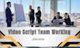 research and write a script for your youtube videos