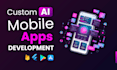 do ai mobile app development for ios and android using flutter