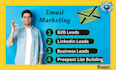 do linkedin b2b lead generation and prospect list building