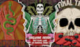 do hand drawn vintage skull edgy illustratio