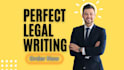 write legal document, contract, agreement, drafting, llc operating