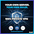 setup a  private VPN server that you own and control