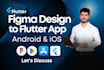 convert your figma design or website to mobile app