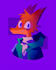 draw your oc furry with brilliant colors in my style