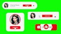 create animated youtube subscribe button and lower thirds