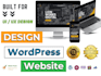 design a responsive UI and UX wordpress website build using elementor pro