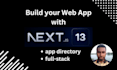 be your next js 13 web app developer