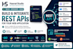 build and integrate rest apis for your web application