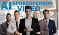 make ai spokesperson video, ai video editing, ai voice over in any language