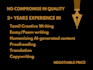 do tamil and english content writing and copywriting