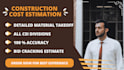 cater material takeoff and cost estimates