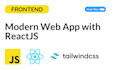 develop reactjs web app in react js with tailwind CSS