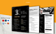 make perfect cv and resume design for you