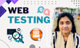 review website, manual testing for web app usability testing and UI UX audit