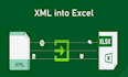 convert XML, json data to excel file