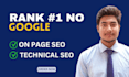 do onpage SEO and technical optimization of your wordpress website